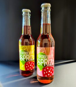 Sander Erdbeer Limette Sprizz - mit und ohne Alkohol