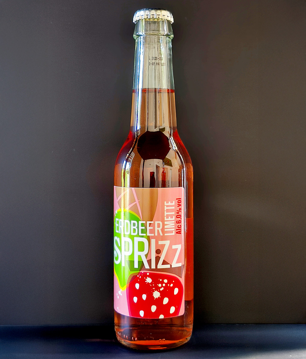 Sander Erdbeer Limette Sprizz mit Alkohol