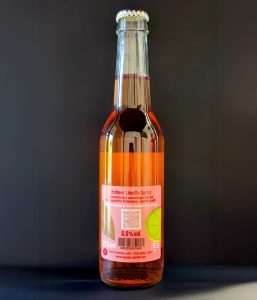 Sander Erdbeer Limette Sprizz mit Alkohol R&uuml;cketikett